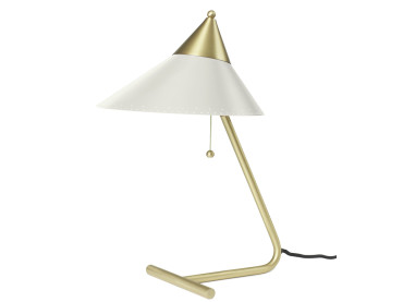 Lampe à poser scandinave Brass top warm white nouvelle édition