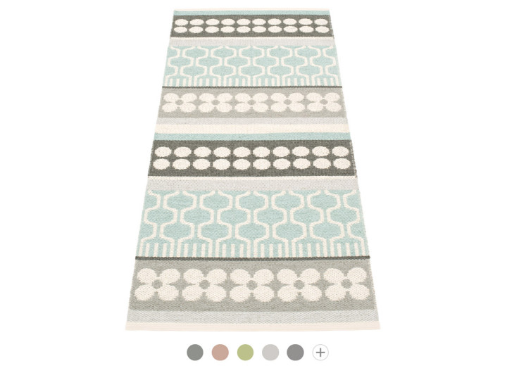 Tapis scandinave en plastique Pappelina modèle Asta