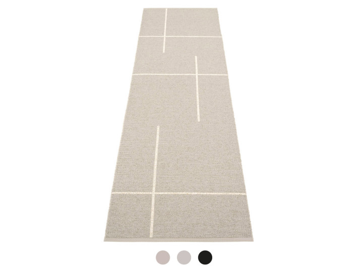 Tapis scandinave en plastique Pappelina modèle Fred