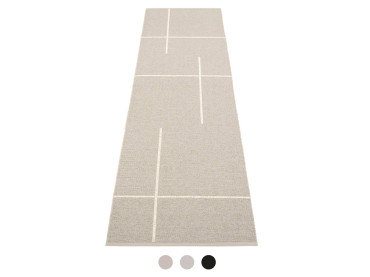 Tapis scandinave en plastique Pappelina modèle Fred