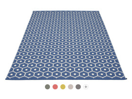 Tapis scandinave en plastique Pappelina modèle Honey Large