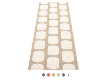 Tapis scandinave en plastique Pappelina modèle Sten