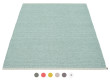 Tapis scandinave en plastique Pappelina modèle Mono