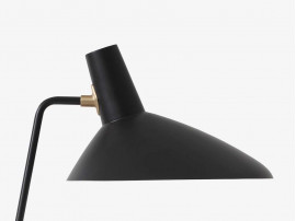 Lampadaire ou liseuse scandinave Tripod HM8 noir. Edition neuve.