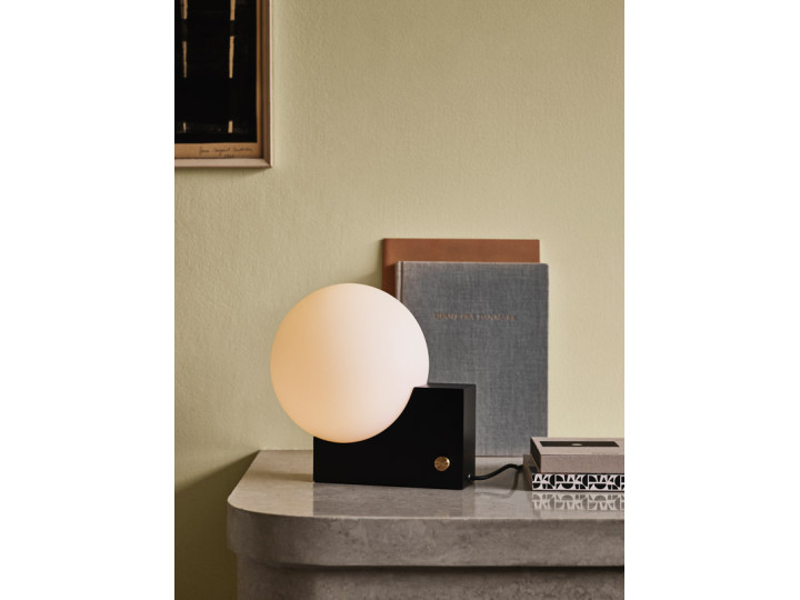 Lampe de Table Scandinaves Moderne Laiton Et Acrylique Carl Fagerlund