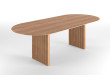 Table scandinave modèle Ten Ovale. 7 tailles