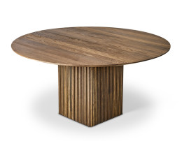 Table scandinave modèle Ten Ronde, à rallonges. 5 tailles