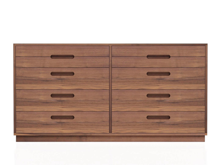 Commode double sur mesure. Modèle Cosmopol, 10 tiroirs sur socle ...