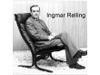 Mid modern century Siesta Classic armchair, hight back by Ingmar Relling. New edition.