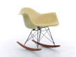 RAR Rocking Chair Eames jaune pâle original et vintage - Herman Miller