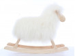 Mouton scandinave à bascule blanc