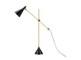 Lampadaire scandinave modèle TAPIO. Noire