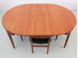 Table de repas scandinave à rallonges Dining set en teck model 630