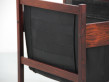 Danish mid-century modern magazine holder in  rio rosewood