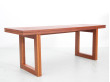 Table basse scandinave en teck dépliante de Ansager Møbler