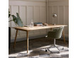 Fauteuil de bureau scandinave modèle Rely HW49  pivotant à roulette