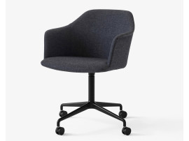 Fauteuil de bureau scandinave modèle Rely HW49  pivotant à roulette