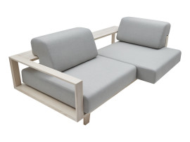 Canapé-lit scandinave modèle Wood de softline