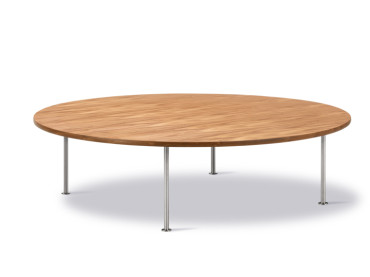 Table basse scandinave modèle OX chêne. Ø: 80, 100 ou 120 cm