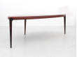 Table basse scandinave en palissandre de Rio de Johannes Andersen