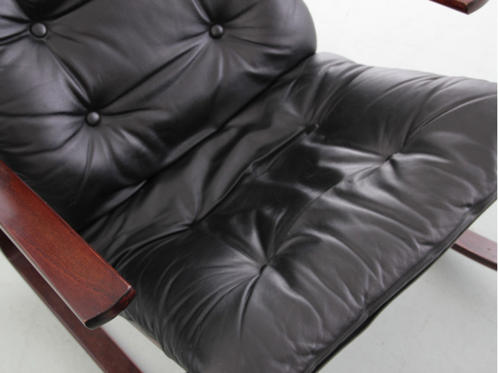 Igmar Relling Rocking Chair Siesta rocking chair and ottoman by Ingmar Relling | Galerie Møbler
