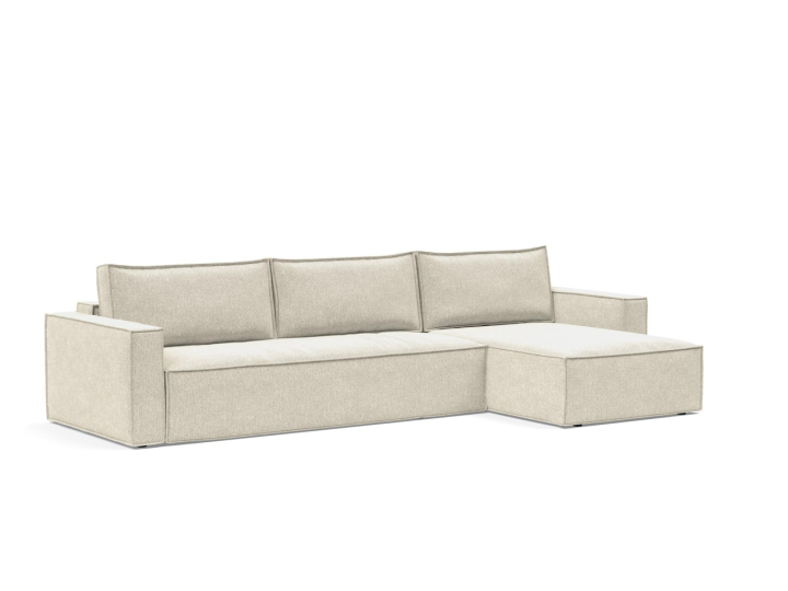 Canapé-lit scandinave modèle Newilla Lounger.