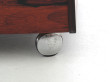 Rack pour disques vinyle ou porte-revues scandinave en palissandre de Rio