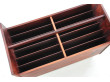 Rack pour disques vinyle ou porte-revues scandinave en palissandre de Rio