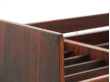Rack pour disques vinyle ou porte-revues scandinave en palissandre de Rio