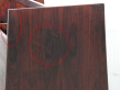 Rack pour disques vinyle ou porte-revues scandinave en palissandre de Rio