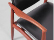 Paire de fauteuils scandinaves en palissandre de Rio modèle 66 Erik Buck
