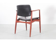 Paire de fauteuils scandinaves en palissandre de Rio modèle 66 Erik Buck