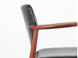 Paire de fauteuils scandinaves en palissandre de Rio modèle 66 Erik Buck