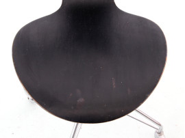 Chaise scandinave Munkegaard à roulettes, ou Swivel chair Fritz hansen  Arne Jacobsen