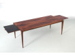 Table basse scandinave en palissandre de Rio de Johannes Andersen