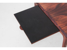 Table basse scandinave en palissandre de Rio de Johannes Andersen