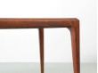 Table basse scandinave en palissandre de Rio de Johannes Andersen