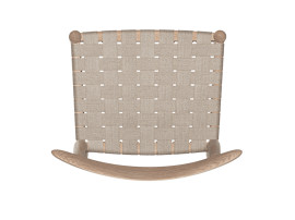 Chaise scandinave PP 101, édition neuve. W2 hans Wegner