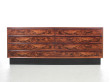 Commode scandinave à 8 tiroirs en palissandre de Rio