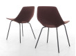 Paire de chaises "tonneau" 1965 Pierre Guariche