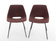 Paire de chaises "tonneau" 1965 Pierre Guariche