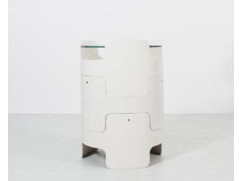 Ensemble de 2 tabourets et 1 table basse de Gerd Lange pour "Die Gute Form"
