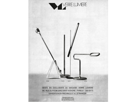 Lampadaire modèle 10 474 de Sabine Charoy pour Verre & Lumière