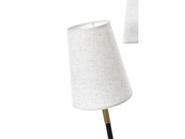 Lampadaire vintage tripodes à 3 abat-jours