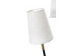 Lampadaire vintage tripodes à 3 abat-jours
