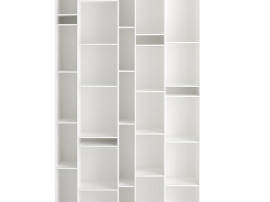Bibliothèque Ramdom  blanche par Neuland Industriedesign