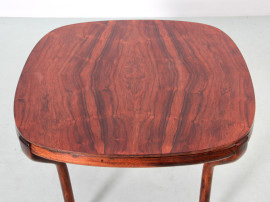 Table basse ou table d'appoint en palissandre de Rio