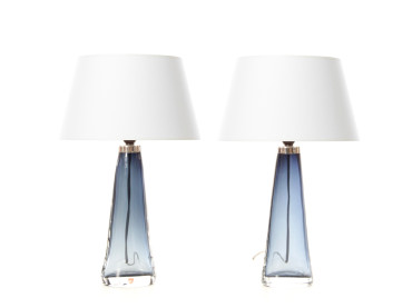 Paire de lampes à poser en cristral Model RD 1566