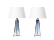 Paire de lampes à poser en cristral Model RD 1566