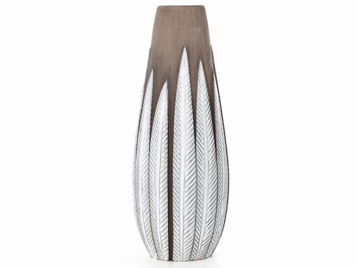 Vase scandinave en grès émaillé modèle Paprika H 52 cm